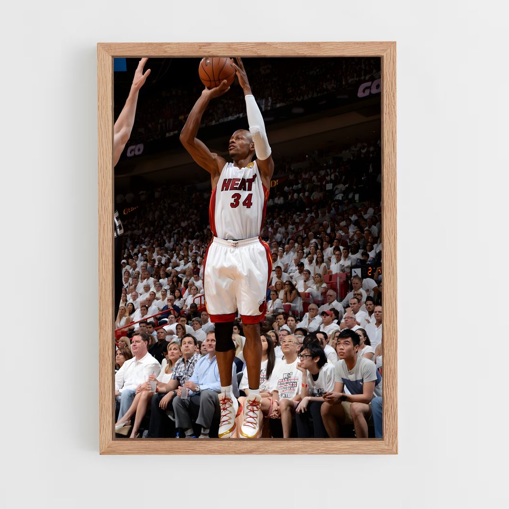 Poster Duel à Miami – affiche Basketball (vue 4)